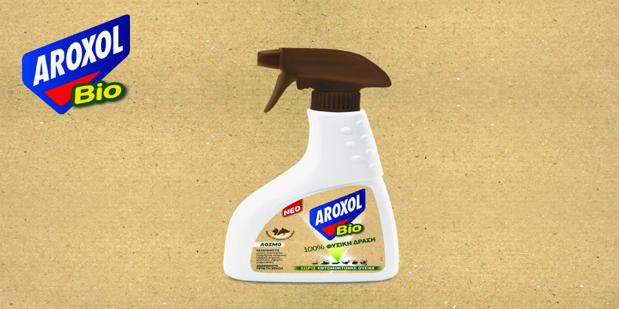 AROXOL Bio, το ΜΟΝΟ εντομοκτόνο με 100% Φυσική Δράση 